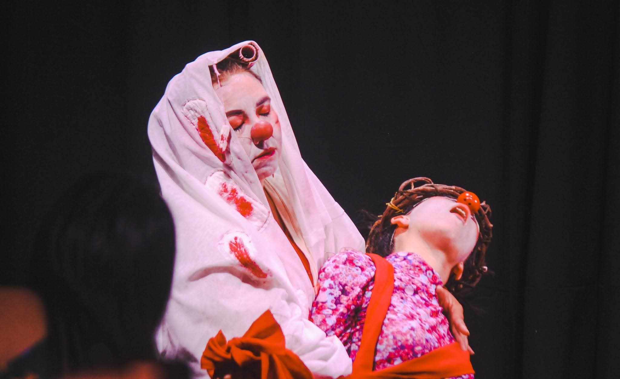 Dramaturgia del clown, dúo en escena